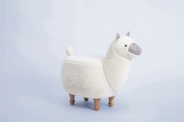 XM-8005 Alpaca Cute Children Stool