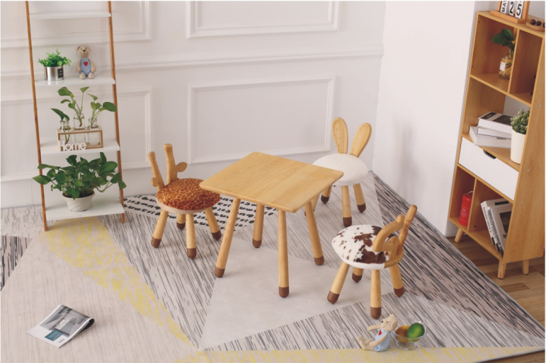 XM-5001 Children Wooden Stools