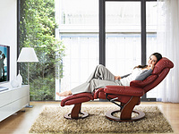 Nicholas II recliner with ottoman  7438
