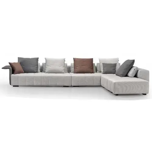 Modern style L shape designer sofa set
