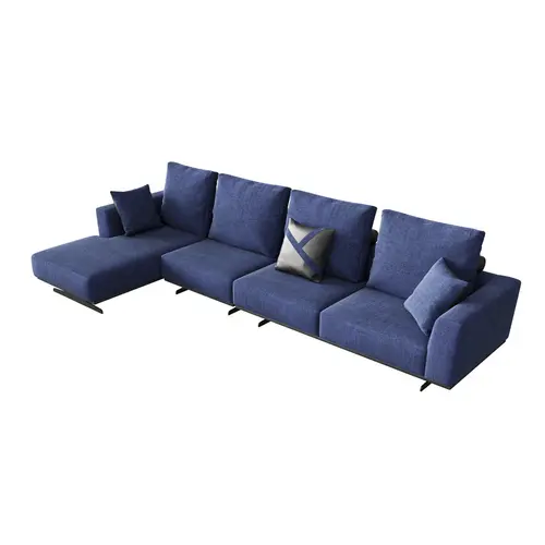 1+3+chaise modern sectional sofa set