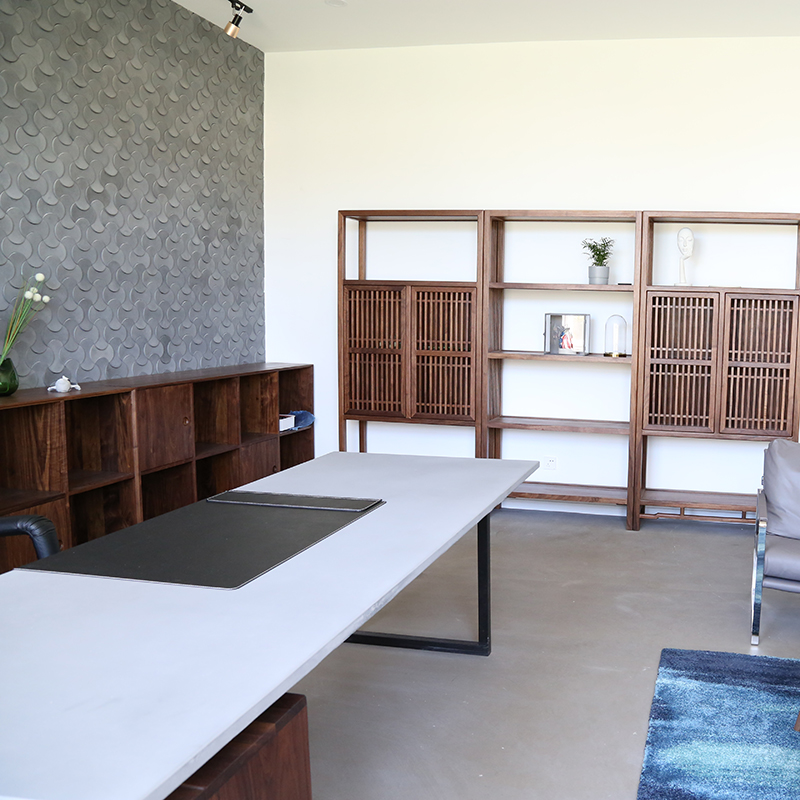 Cheap modern manufacturer direct selling office desks furniture modern cement office table