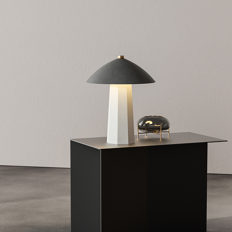 Pictographic arc top led desk table top lamps & reading srtudy bedroom modern desk light lamp