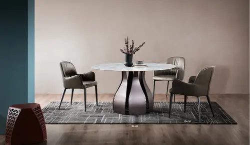 Italian Modern Round Dining Table