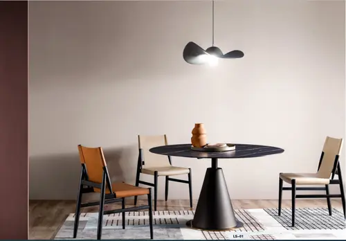 Italian Minimalist Style Black Coffee Table