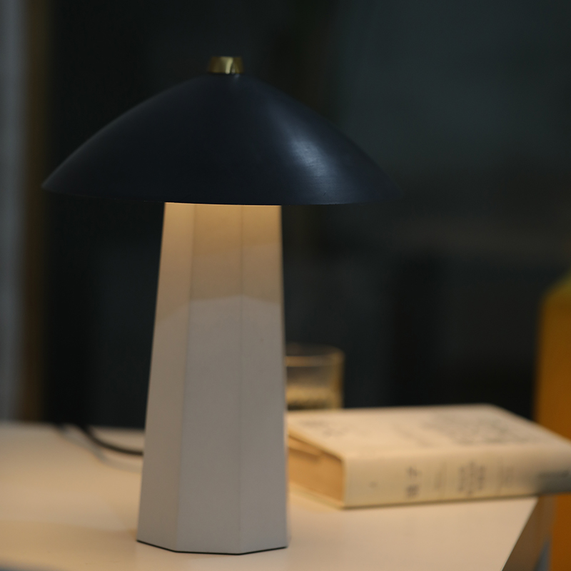 Pictographic arc top led desk table top lamps & reading srtudy bedroom modern desk light lamp