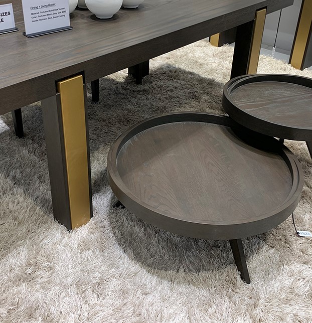 Smoken Dinning Table Coffee Table