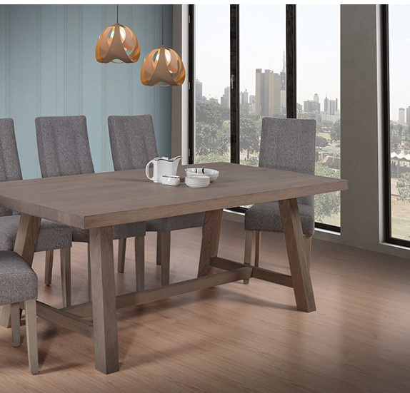Luxembourg Elm Dinning Table and Chair