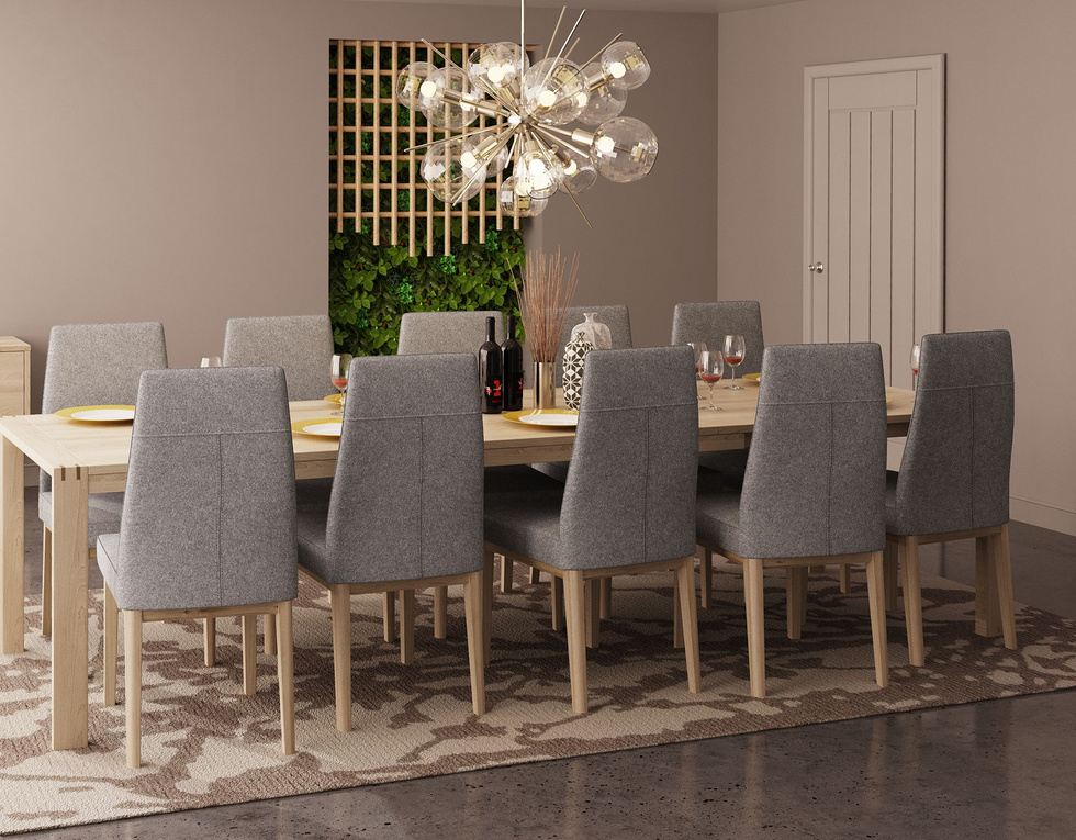 Toledo Oak Dining Room Setwhole, Toledo Dining Table And Chairs