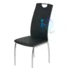 new mode pu leather chrom metal dining chair  DC119