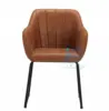Manufacture modern fabric dining armchair OKC-1091