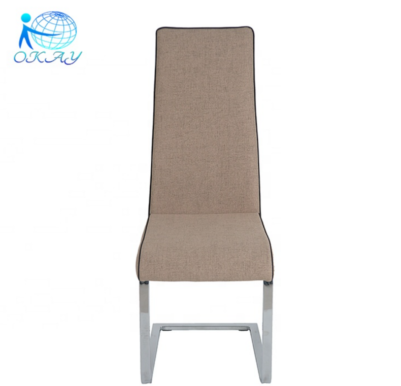 contemporary fabric work dining chairDC502