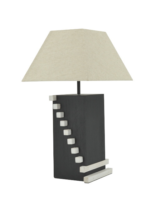1180495 Modern Black White Staircase Table Lamp