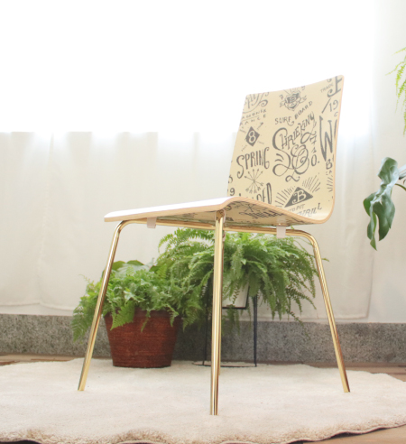Modern wood Chair-test