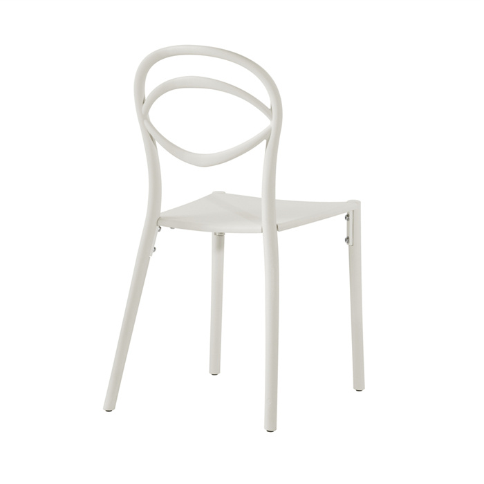 Creative backrest plastic chair, simple leisure chair  XRB-1005-B