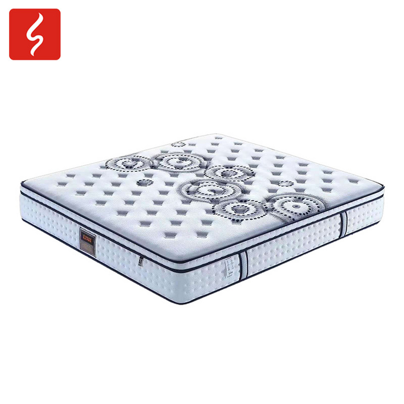 High quality pocket spring with Euro top