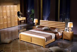 Bamboo furniture bed