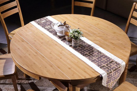 Bamboo furniture dining table and chair