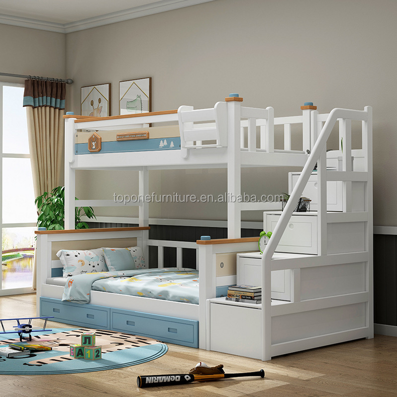 Factory direct sales children bunk bed Modern High Quality Girls kids bedding set bunk beds kids bed