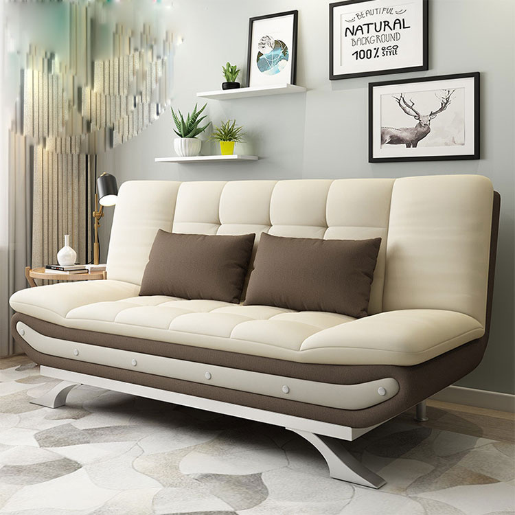 Wholesale living room sofas cloth modern sofas sectionals instock solid wood furniture factory foldable sofa bed