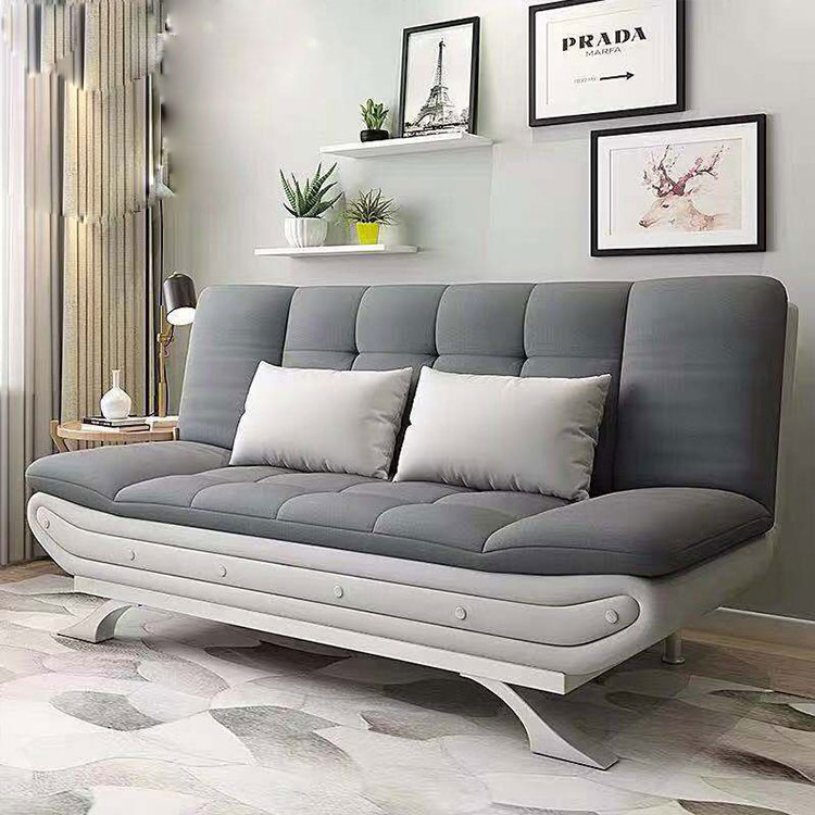 Wholesale living room sofas cloth modern sofas sectionals instock solid wood furniture factory foldable sofa bed