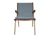 PRS-CSW146 Modern Blue Fabric Single Chair
