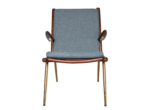 PRS-CSW146 Modern Blue Fabric Single Chair