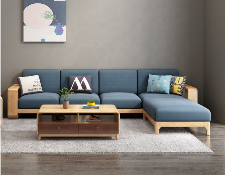 Modern New Design Living Room Customized Sectional Sofa Set Couch