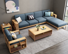 Modern New Design Living Room Customized Sectional Sofa Set Couch