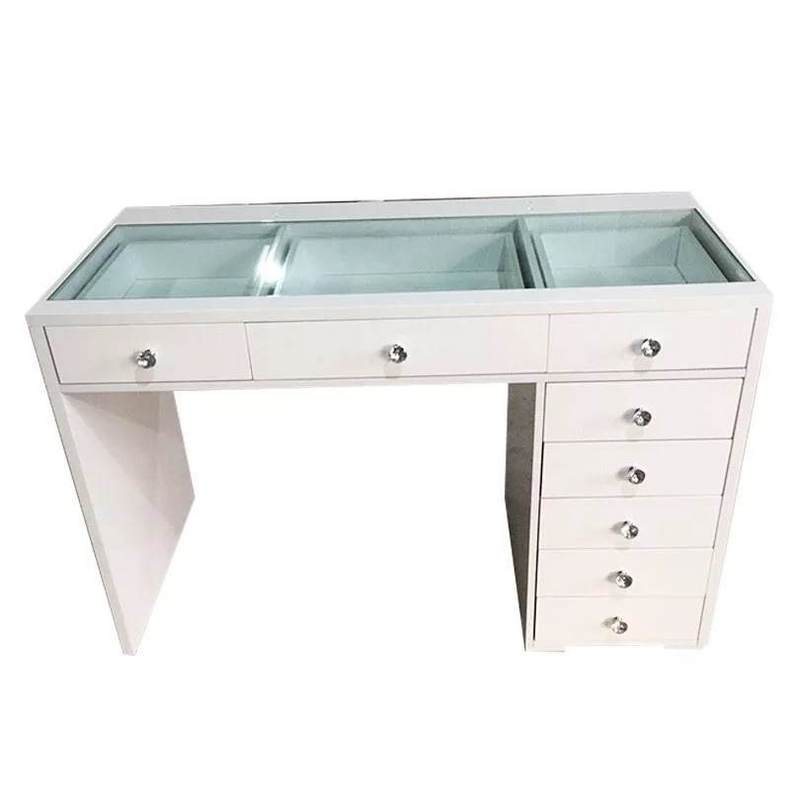 2021 New Arrival Wholesale Dressing Table With LED Mirror
