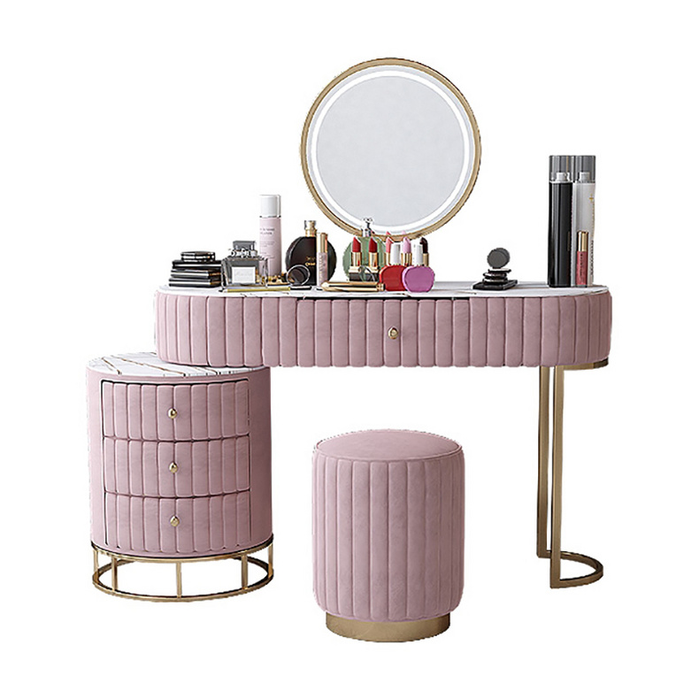 2021 Hot Sale Dressing Table With 5 Drawers