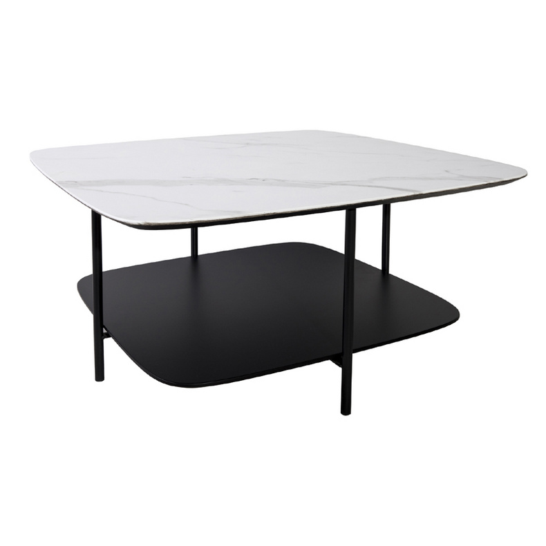 JF1134KD-X4+MB Coffee table combination of white and black