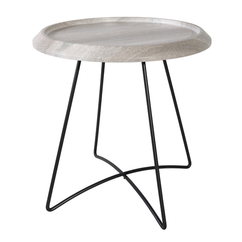 JF1130-X3 Side table combination of white oak and black