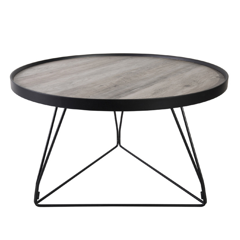 JF1149KD-P5+MB Coffee table combination of light brown and black