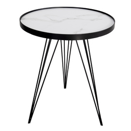 JF773KD-WM Side table combination of light brown and black