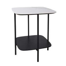 JF1136KD-X4+MB Side table combination of white and black