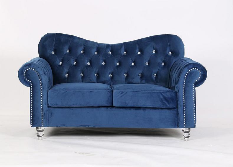 American Light Luxury Three-seat Sofa
