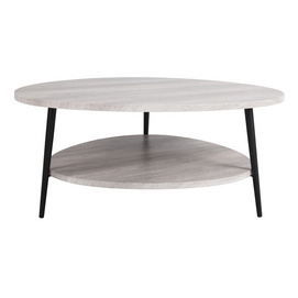 JF757KD-X3 Coffee table combination of white oak and black