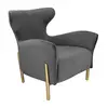 Hot Sale Luxury Armchair Velvet Accent Chair