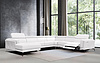 1889 White Light Luxury Multi Seater Sofa Set