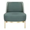 Contemporary Design Home Furniture Modern Arm Leisure Chair Fabric Upholstered Single Sofa Chair