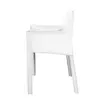 Modern Italian Design Hotel Restaurant Furniture Dining Rooom Chair Saddle Leather Cab Armchair