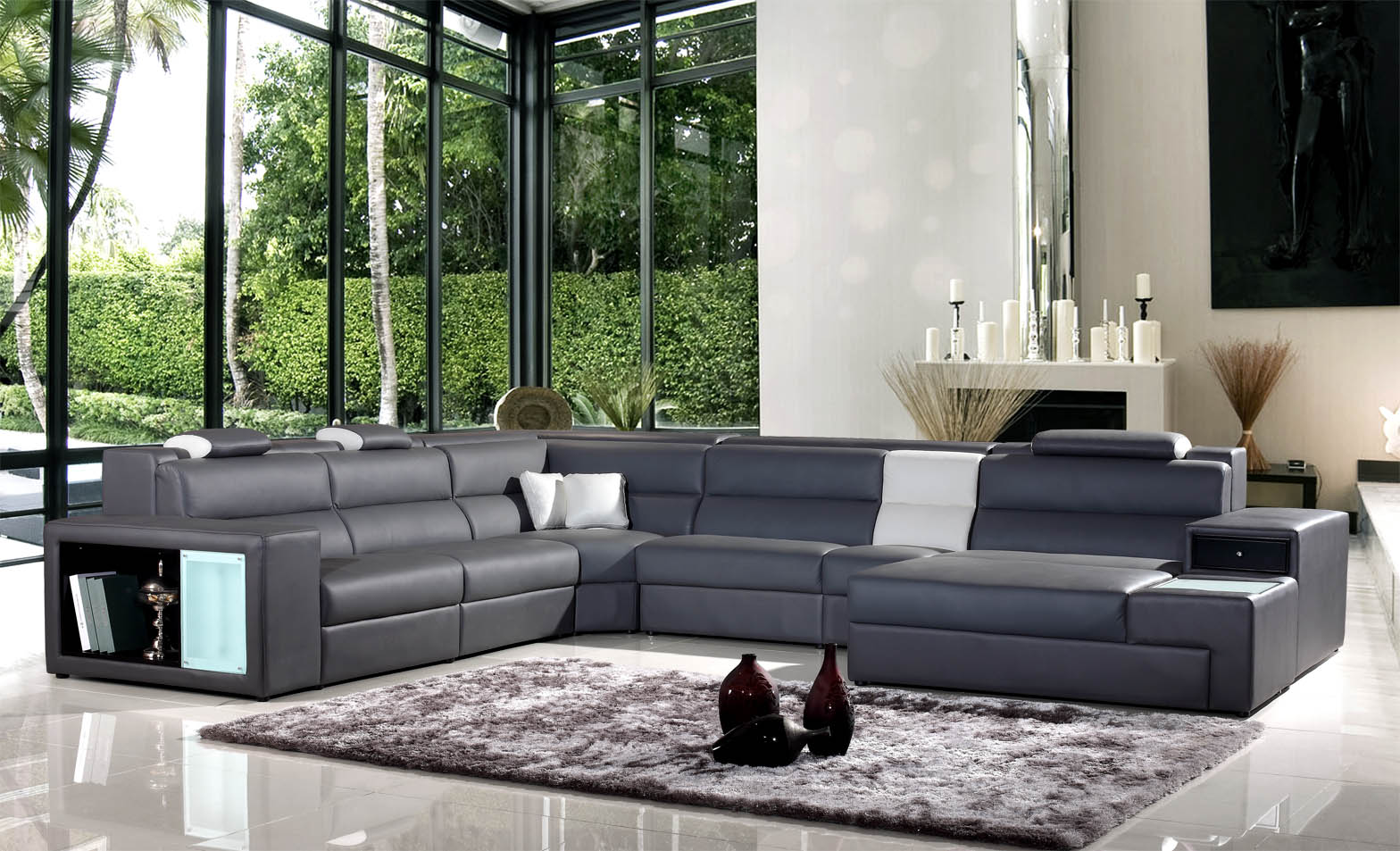 5022 Modern Light Luxury Chaise Lounge
