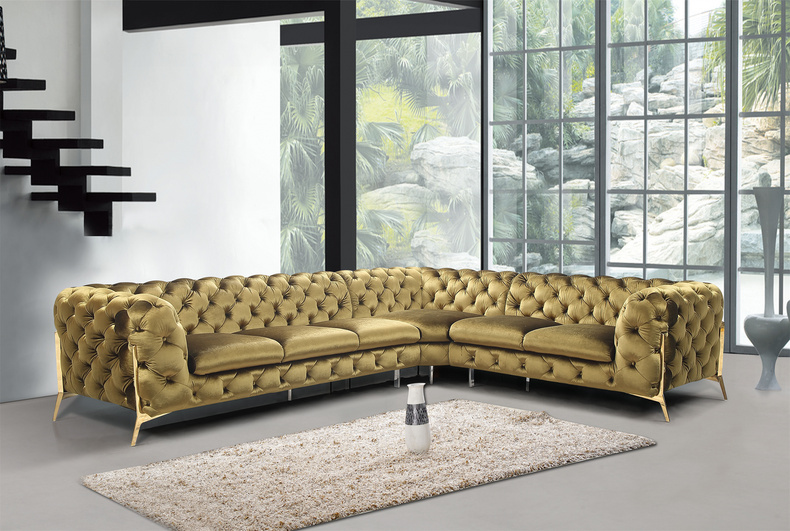 1346A American Light Luxury Multi Seater Sofa