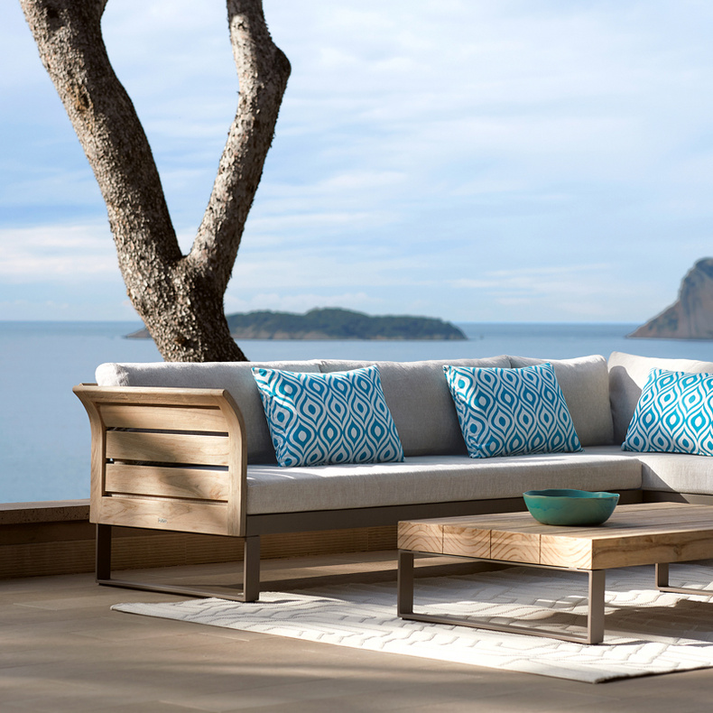 KOMFY TEAK LIVING SET