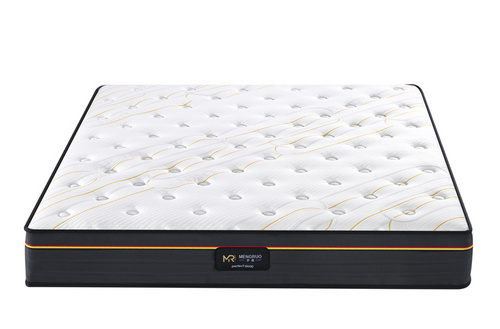 UK US standard euro top bonnell spring mattress hotel mattress bed mattress compression roll package delivery on sale