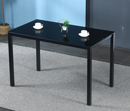 DT-221 Nordic Style Classical Black Dining Table