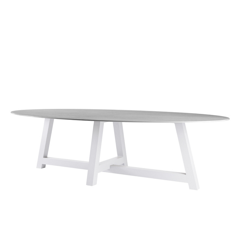RIVIERA OVAL DINING TABLE