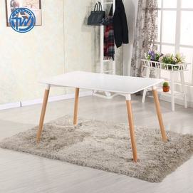 DT-2103 Popular Fashion Style White Dining Rectangular Table