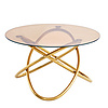 New Style Modern Luxury White Round Coffee Table